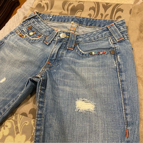 TRUE RELIGION CAPRI JEANS - Picture 4 of 13